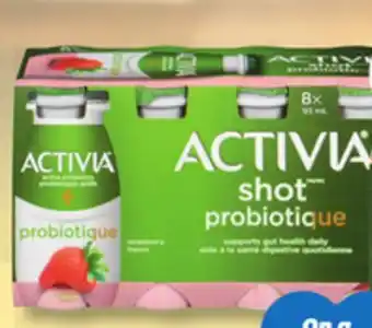 IGA ACTIVIA PROBIOTIC YOGURT OR DRINKABLE YOGURT offer