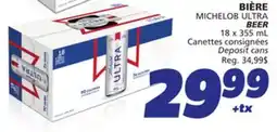 IGA MICHELOB ULTRA BEER offer
