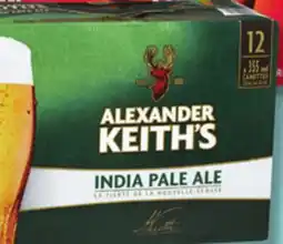 IGA ALEXANDER KEITH'S INDIA PALE ALE BEER offer