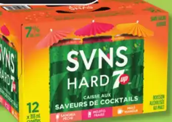 IGA SVNS HARD 7-UP ALCOHOLIC MALT BEVERAGE offer