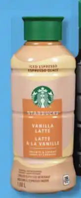 IGA STARBUCKS ICED COFFEE offer