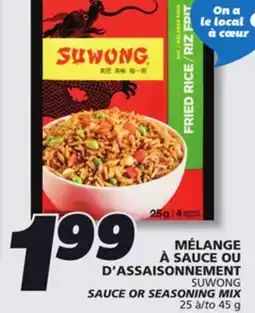 IGA SUWONG SAUCE OR SEASONING MIX offer
