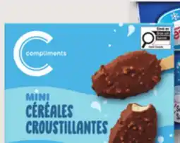 IGA COMPLIMENTS ICE CREAM, FROZEN DESSERT OR TREATS offer