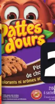 IGA DARE PATTES D'OURS COOKIES offer