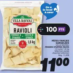 IGA VILLA RAVIOLI FROZEN STUFFED PASTA offer