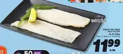 IGA SOLE FILLETS offer