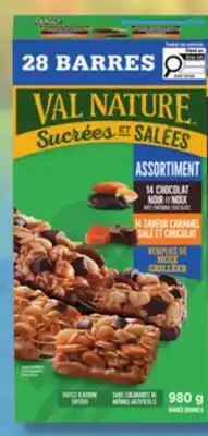 IGA VAL NATURE BARS offer