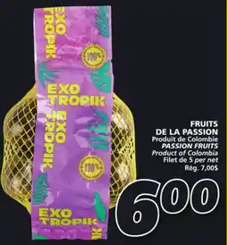IGA PASSION FRUITS offer