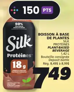 IGA SILK PROTÉINES PLANT-BASED BEVERAGE offer
