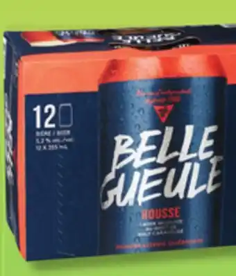 IGA BELLE GUEULE BEER offer