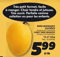 IGA SWEET MINI MANGOS offer