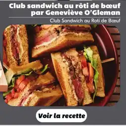 IGA club sandwich beef offer