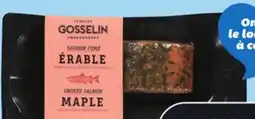 IGA FUMOIRS GOSSELIN FROZEN SMOKED TROUT OR SALMON offer