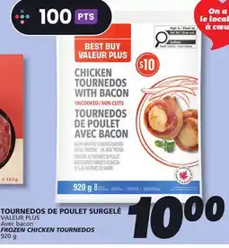 IGA VALEUR PLUS FROZEN CHICKEN TOURNEDOS offer