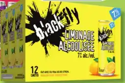 IGA BLACK FLY ALCOHOLIC MALT BEVERAGE offer