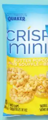 IGA QUAKER CRISPY MINIS RICE CHIPS offer