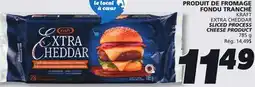 IGA KRAFT EXTRA CHEDDAR SLICED PROCESS CHEESE PRODUCT offer
