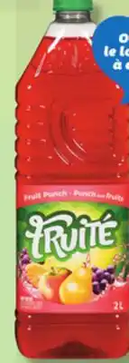 IGA FRUITÉ FRUIT DRINK OR ICED TEA offer