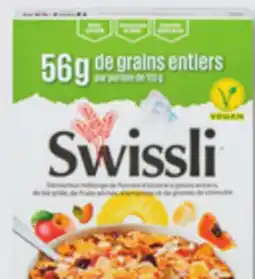 IGA SWISSLI CEREAL offer