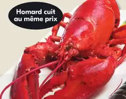 IGA COOKED FRESH OR LIVE LOBSTER offer