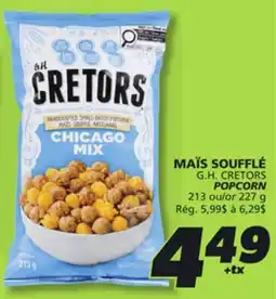 IGA G.H. CRETORS POPCORN offer
