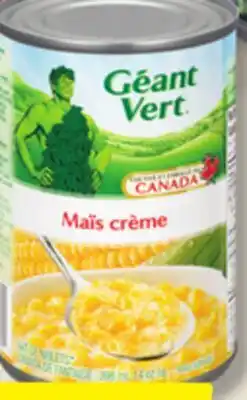 IGA GÉANT VERT VEGETABLES offer
