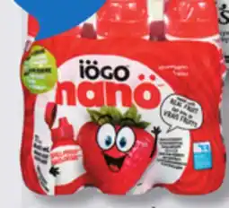 IGA IÖGO NANÖ DRINKABLE YOGURT offer