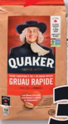 IGA QUAKER OATMEAL OR INSTANT OATMEAL offer