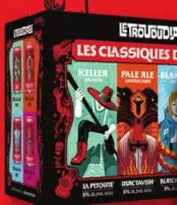 IGA LES CLASSIQUES DU DIABLE BEER offer