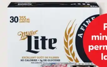 IGA MILLER LITE BEER offer