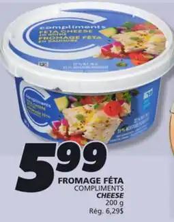 IGA COMPLIMENTS CHEESE offer