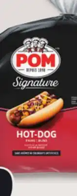 IGA POM HOT DOG BUNS offer