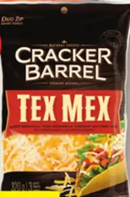 IGA CRACKER BARREL SHREDDED CHEESE offer