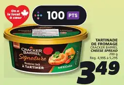 IGA CRACKER BARREL CHEESE SPREAD offer