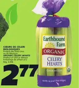 IGA ORGANIC CELERY HEARTS offer