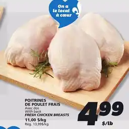 IGA FRESH CHICKEN BREASTS offer