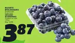IGA ORGANIC BLUEBERRIES offer