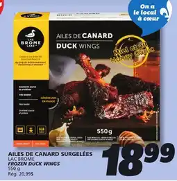 IGA LAC BROME FROZEN DUCK WINGS offer