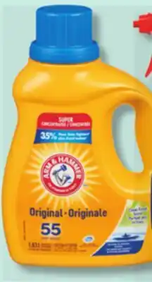 IGA ARM & HAMMER LIQUID LAUNDRY DETERGENT offer