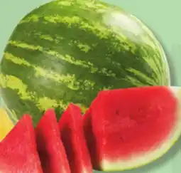 IGA SEEDLESS WATERMELON QUARTERS offer