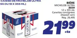 IGA MICHELOB ULTRA BEER offer