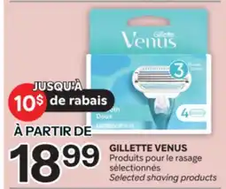 Brunet GILLETTE VENUS Produits pour le rasage sélectionnés offer