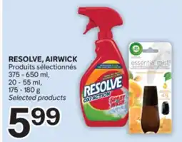 Brunet RESOLVE, AIRWICK Produits sélectionnés offer