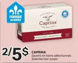 Brunet CAPRINA Savons en barre sélectionnés offer