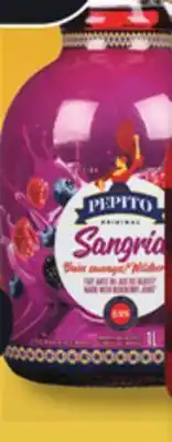 IGA PEPITO SANGRIA ALCOHOLIC MALT BEVERAGE offer