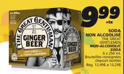 IGA THE GREAT GENTLEMEN NON-ALCOHOLIC SODA offer
