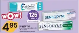 Brunet SENSODYNE Dentifrices sélectionnés offer