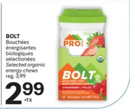 Brunet BOLT Bouchées énergisantes biologiques sélectionées offer