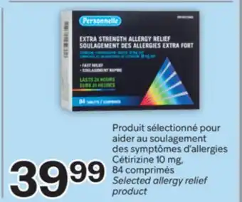 Brunet Produit sélectionné pour aider au soulagement des symptômes d'allergies Cétirizine offer