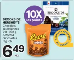 Brunet BROOKSIDE, HERSHEY'S Chocolats sélectionnés offer
